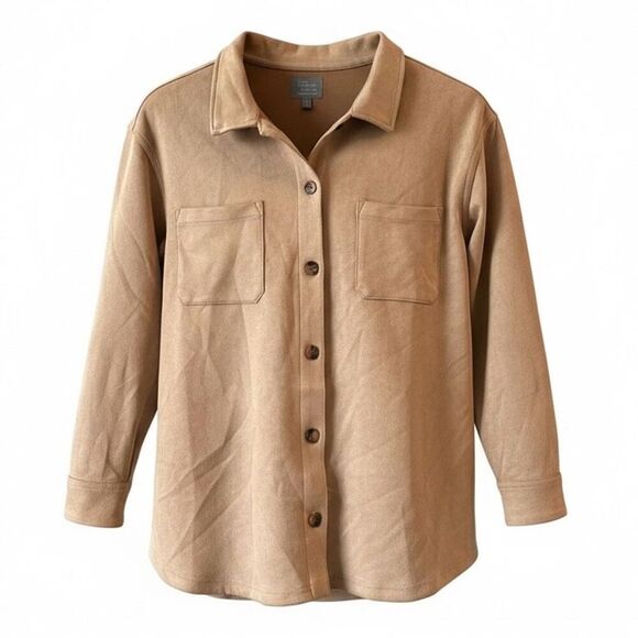 Berkley Jensen Jackets & Blazers - 5/$20 Utility Button-Front Jacket in Camel